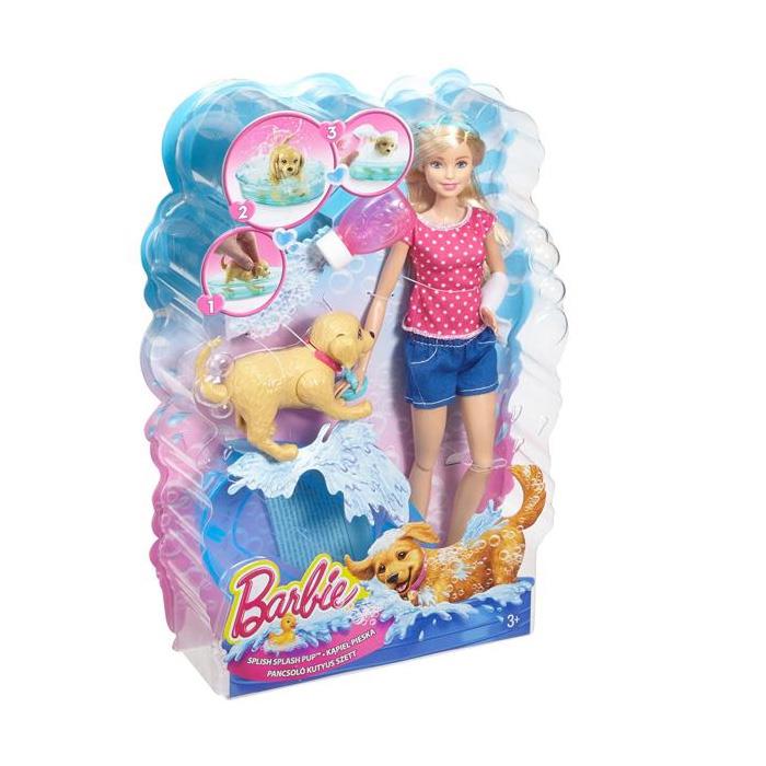 Barbie ve Köpekçik Banyo Keyfi DGY83