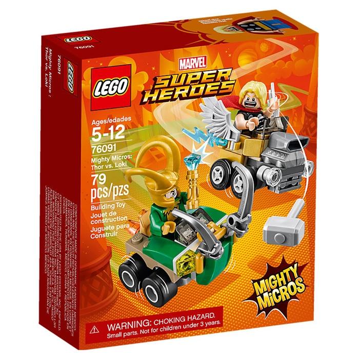 Lego Super Heroes Mighty Micros: Thor Loki’ye Karşı 76091