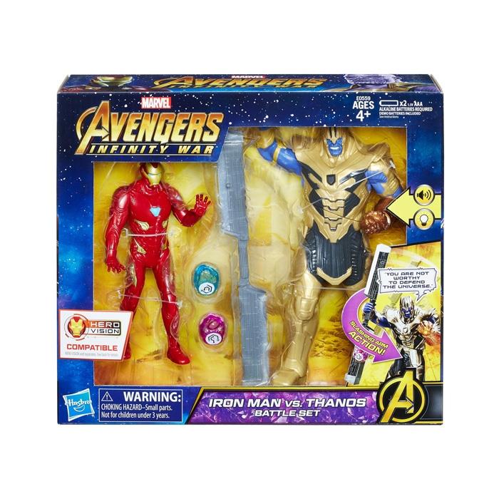 Avengers Infinity War Iron Man vs. Thanos Oyun Seti E0559