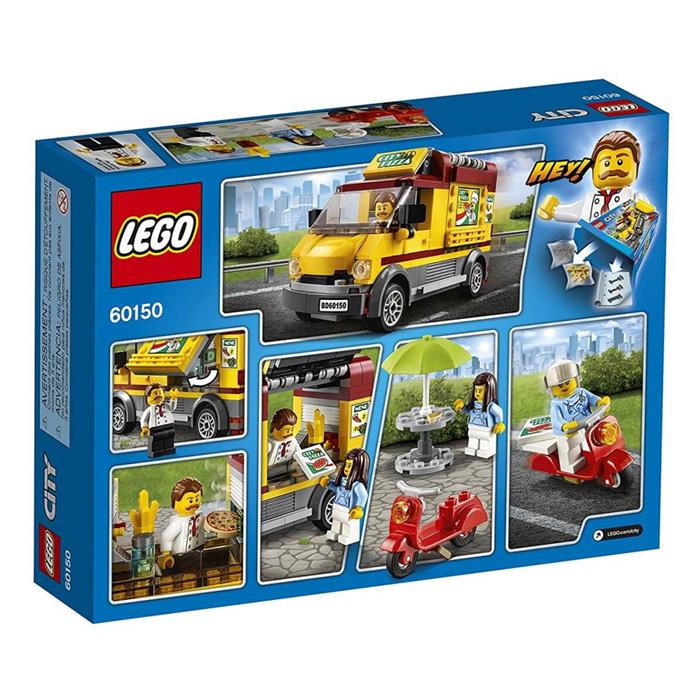 Lego City Pizza Minibüsü 60150