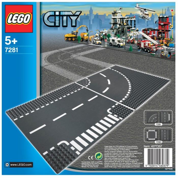 Lego City T-Junction & Curve 7281
