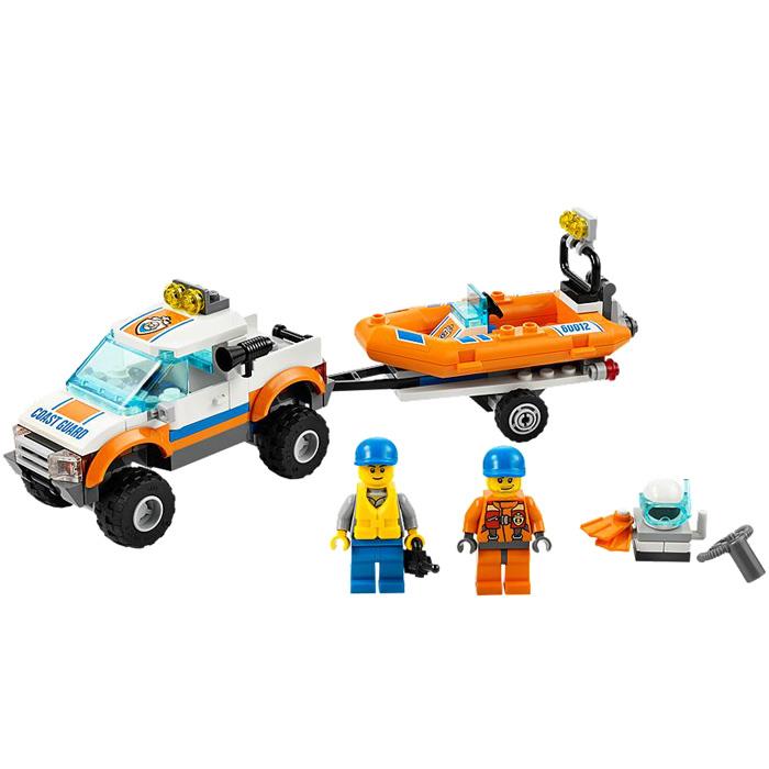Lego City 4x4 - Diving Boat 60012