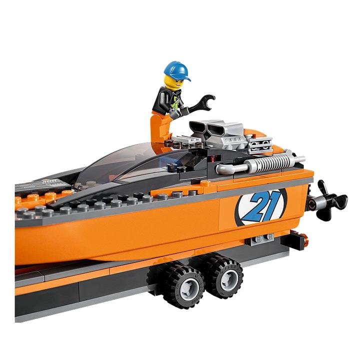 Lego City 4x4 With Powerboat 60085