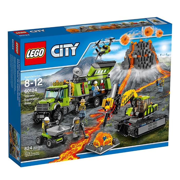 Lego City Volkan Keşif Üssü 60124