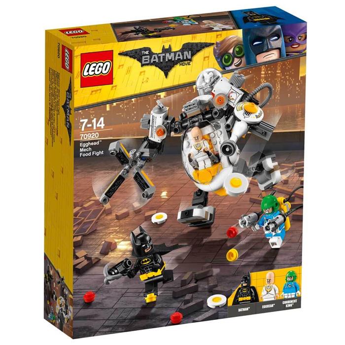 Lego Batman Film Egghead Robot Yemek Savaşı 70920