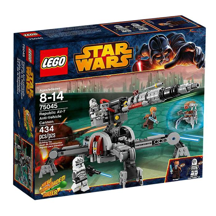 Lego Star Wars Republic AV-7 Anti-Vehicle Cannon 75045