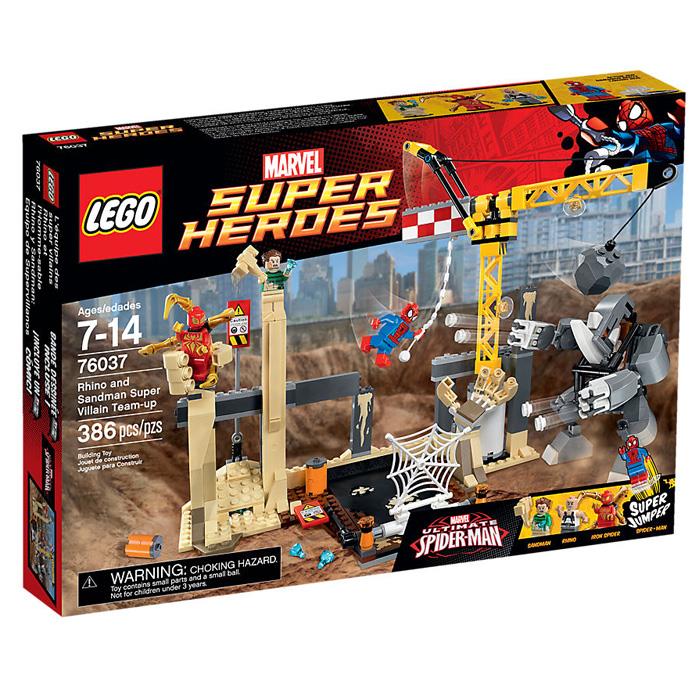 Lego Super Heroes Rhino ve Kum Adam - Süper Kötü Ekip 76037
