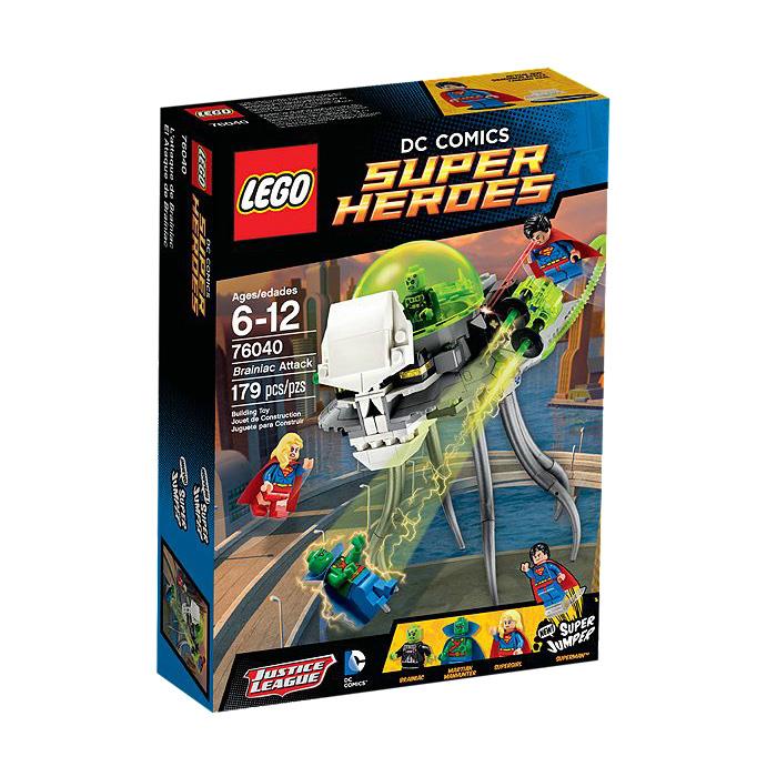 Lego Super Heroes PR Brainiac Attack 76040
