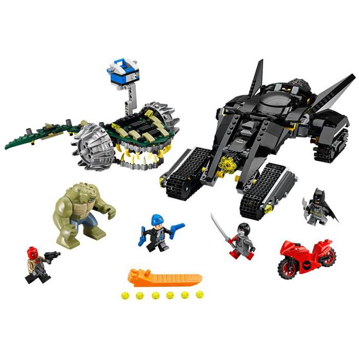 Lego Super Heroes Batman Killer Croc Lağım Çarpışması 76055