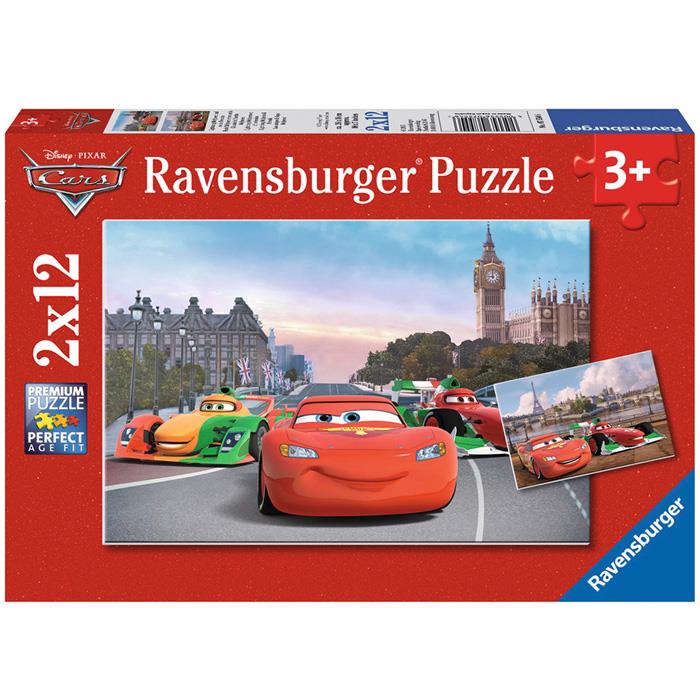 Ravensburger Wd Cars Mcqueen 2x12 Parça Puzzle