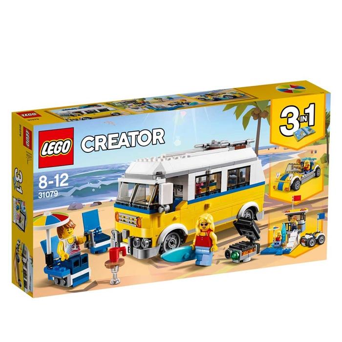 Lego Creator Günışığı Sörfçü Minibüsü 31079
