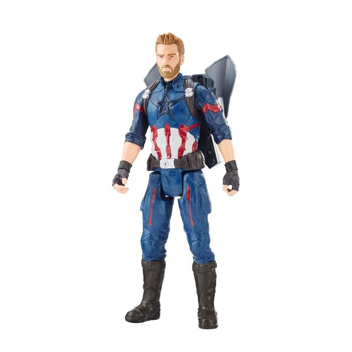 Avengers Infinity War Titan Hero Power FX Captain America Figür E0607