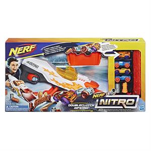 Nerf Nitro Doubleclutch Inferno E0858