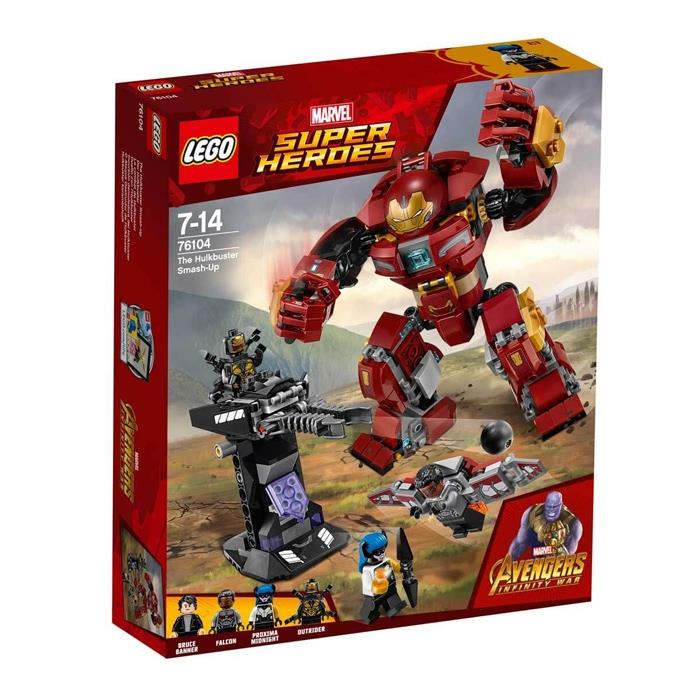 Lego Marvel Super Heroes Hulkbuster Dövüşü 76104