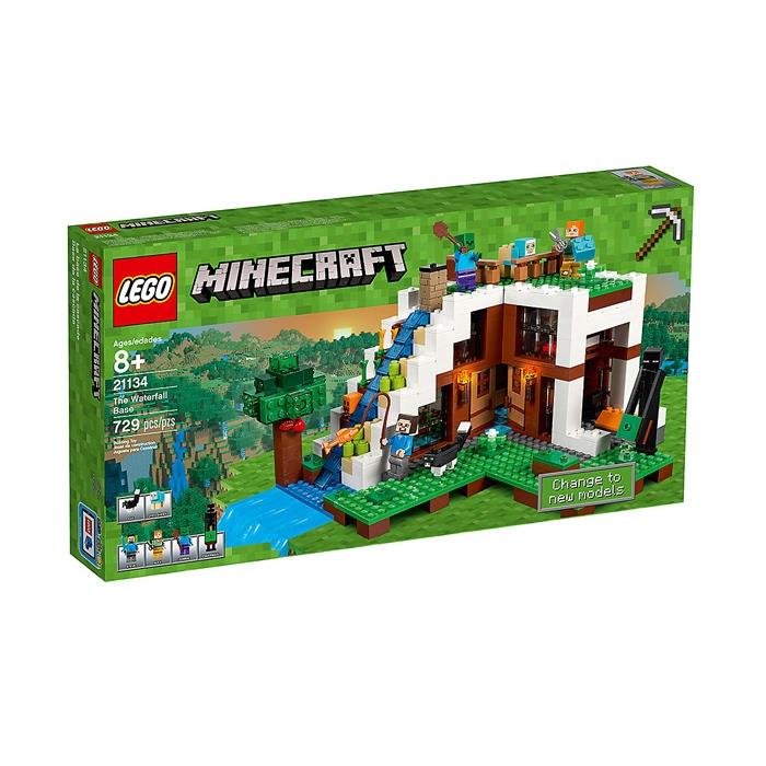 Lego Minecraft Şelale Üssü 21134