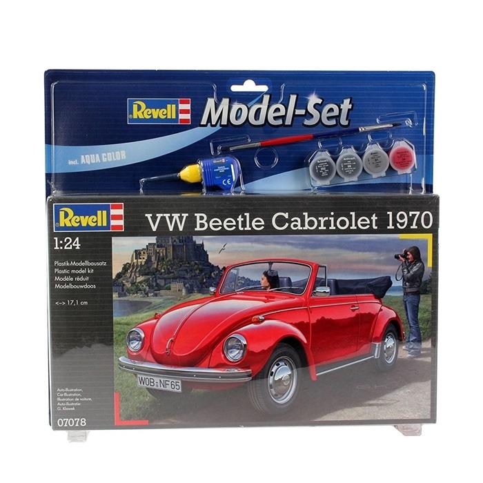 Revell Model Set VW Beetle Carbriolet 1970 Maketi