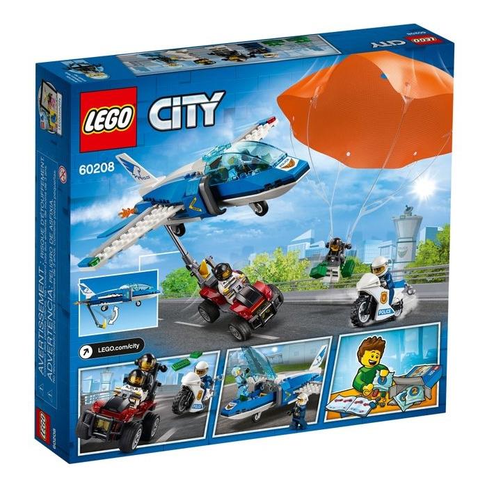 Lego City Gökyüzü Polisi Paraşütle Tutuklama 60208