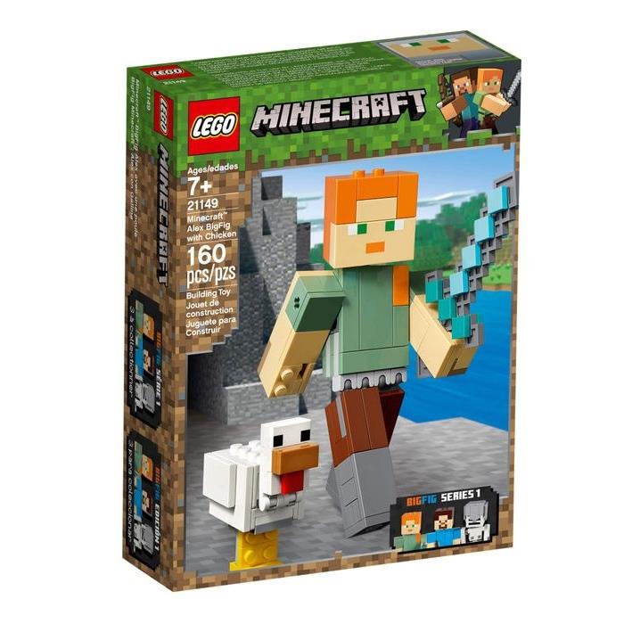 Lego Minecraft Alex ve Tavuğu 21149