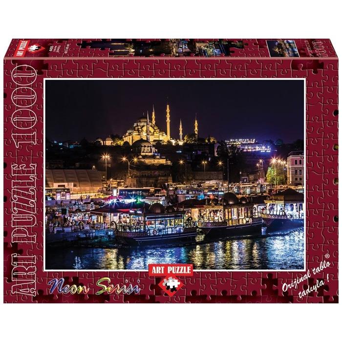 Heidi Art Puzzle Neon Eminönü İstanbul 1000 Parça 4455