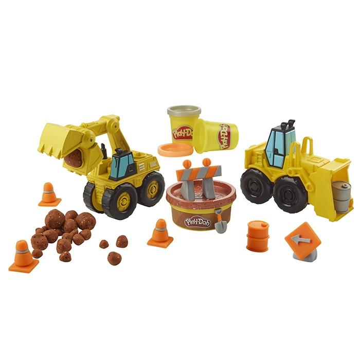 Play-Doh Çalışkan Buldozer ve Kepçe E4294