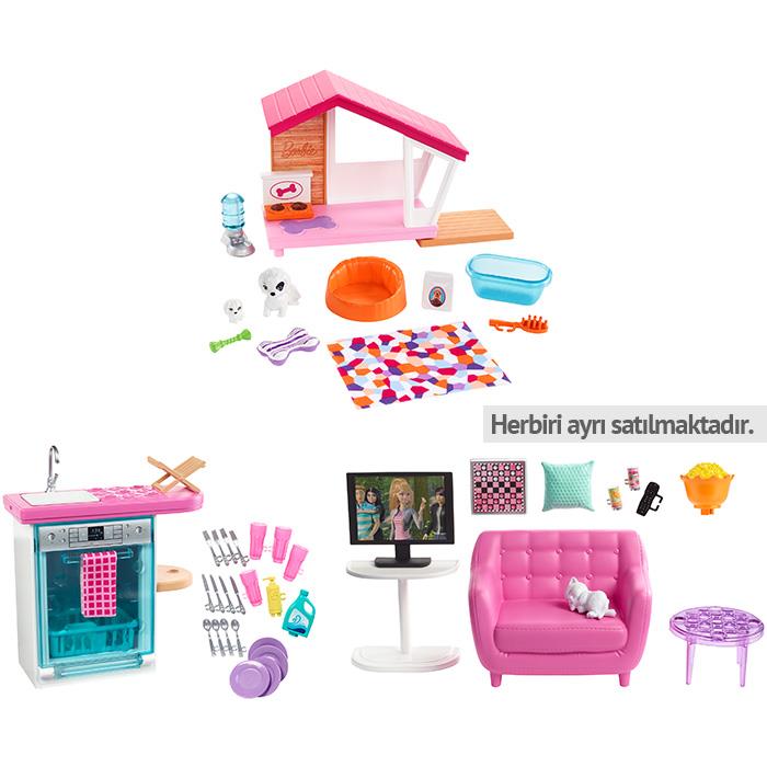 Barbie'nin Ev İçi Dekorasyon Aksesuarları FXG33