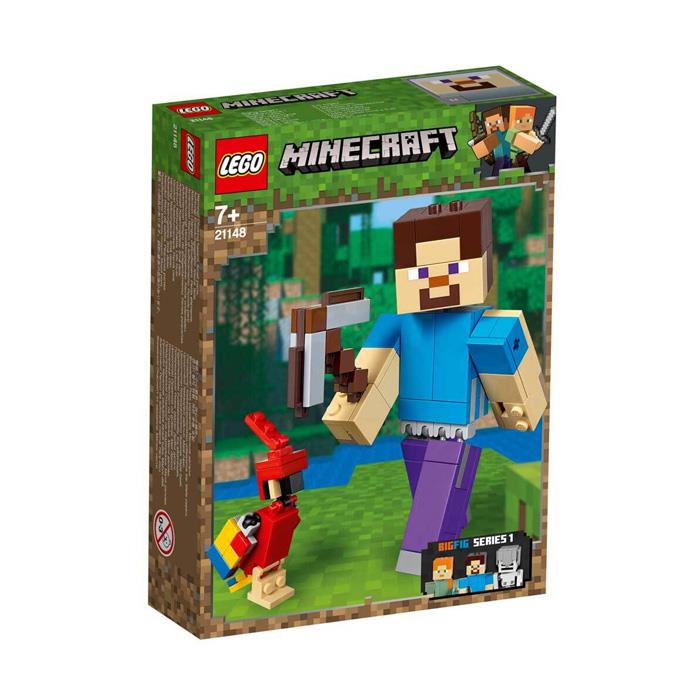 Lego Minecraft Steve ve Papağanı 21148