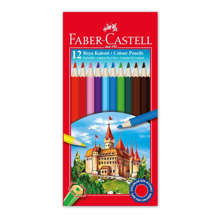 Faber-Castell Kuru Boya Kalemi 12 Renk 116312