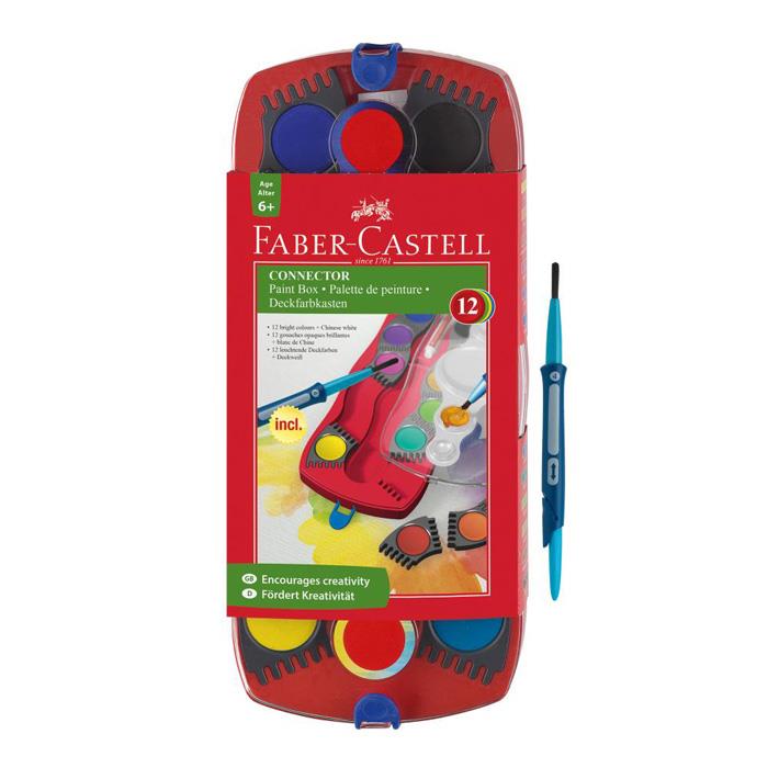 Faber Castell Değiştirilebilir Tablet Suluboya 12 Renk 125023