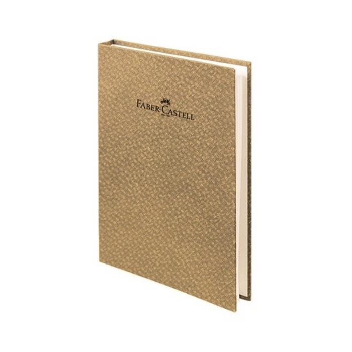 Faber Castell Bambu Not Defteri Çizgisiz A6 Açık Kahve 100 Sayfa