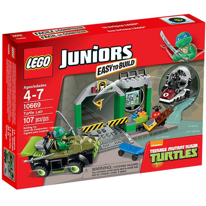 Lego Juniors Turtles Lair 10669