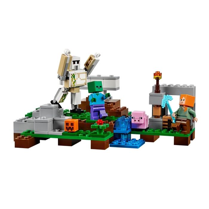 Lego Minecraft Demir Golemi 21123
