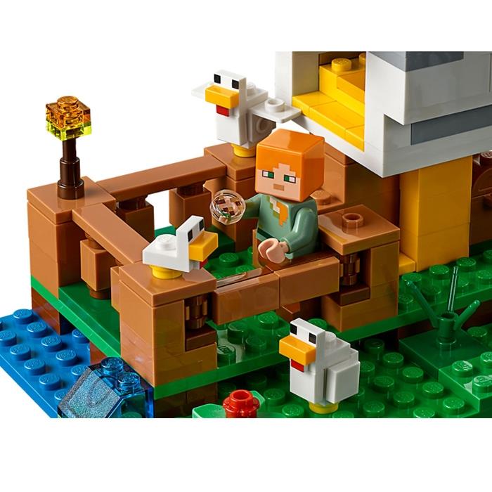 Lego Minecraft Tavuk Kümesi 21140