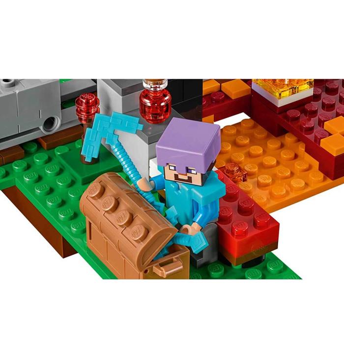Lego Minecraft Yeraltı Portalı 21143