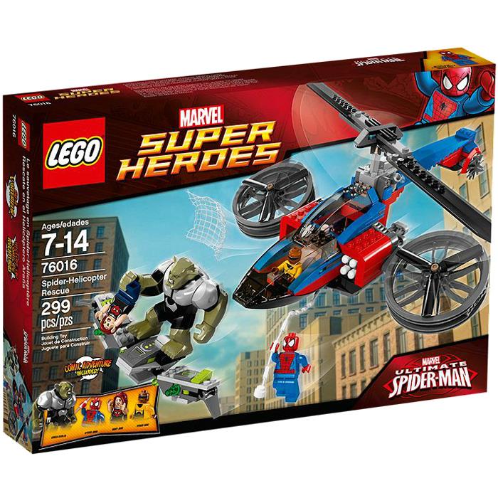Lego Super Heroes Spider-Helicopter Rescue 76016