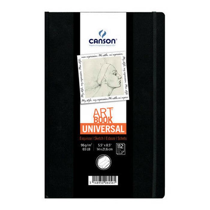 Canson Art Book Universal Eskiz Defteri 96 gr 112 Yaprak 14*21,6 cm