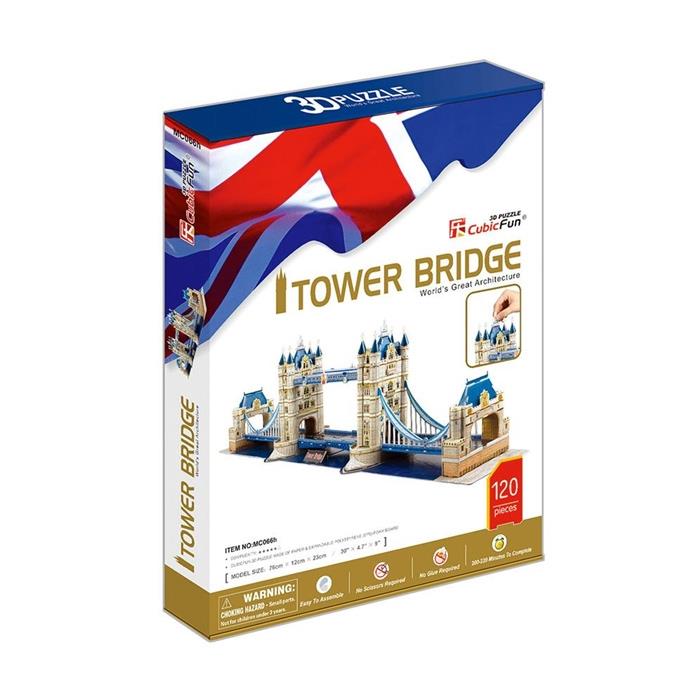 Cubic Fun 3D Puzzle Tower Bridge 120 Parça