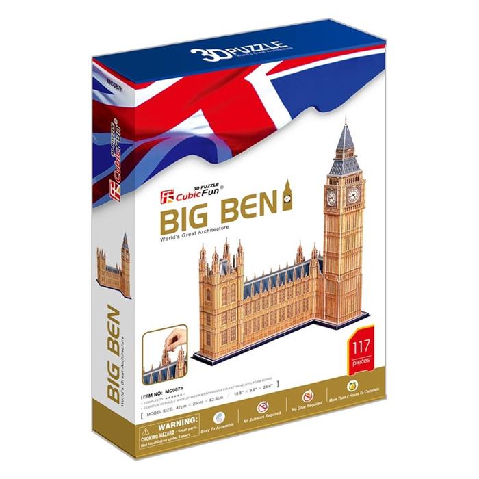 Cubic Fun 3D Puzzle Big Ben Saat Kulesi 117 Parça