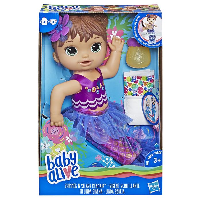 Baby Alive Deniz Kızı Bebeğim Kumral E3691