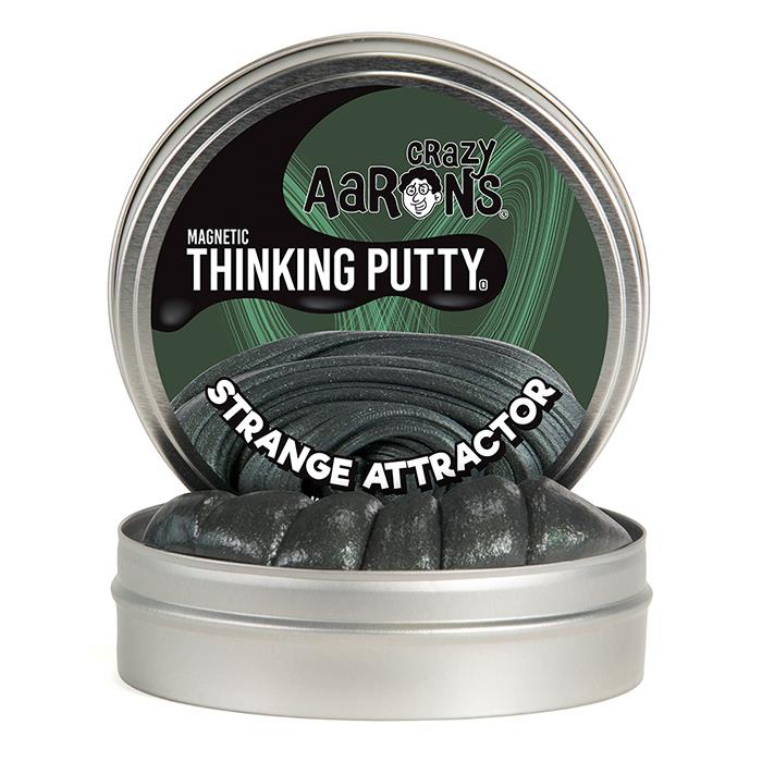 Crazy Aaron's Thinking Putty Manyetik Strange Attractor Maxi Boy 90 Gr