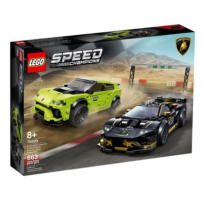 Lego Speed Champions Lamborghini Urus ST-X ve Lamborghini Huracán Süper Trofeo EVO 76899