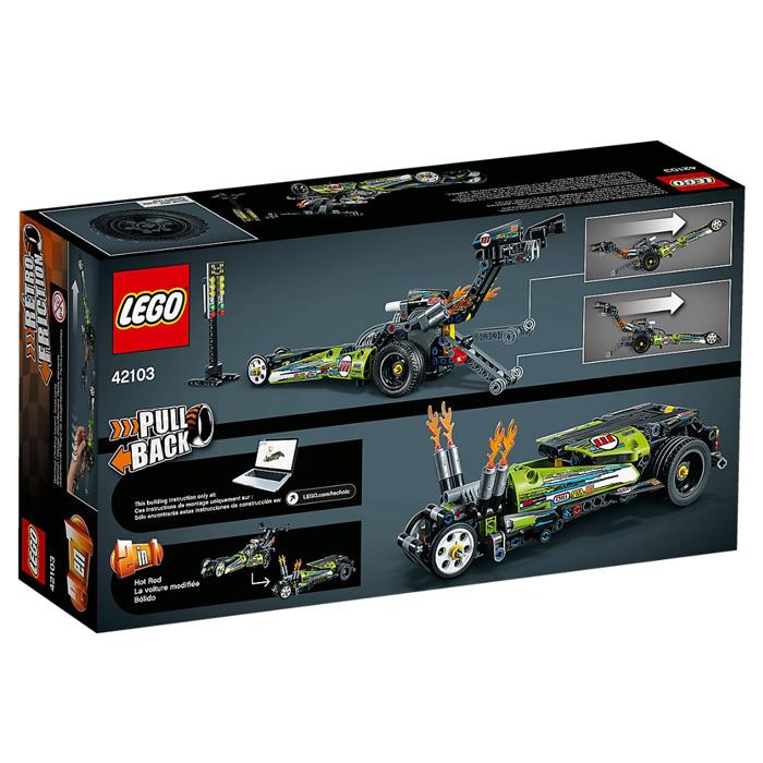 Lego Technic Kısa Mesafeli Yarış Arabası 42103