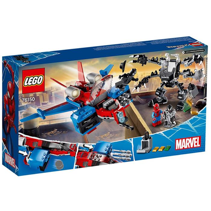Lego Super Heroes Spiderjet ve Venom Makine 76150