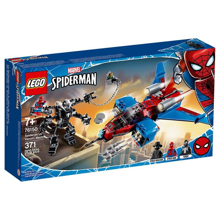 Lego Super Heroes Spiderjet ve Venom Makine 76150