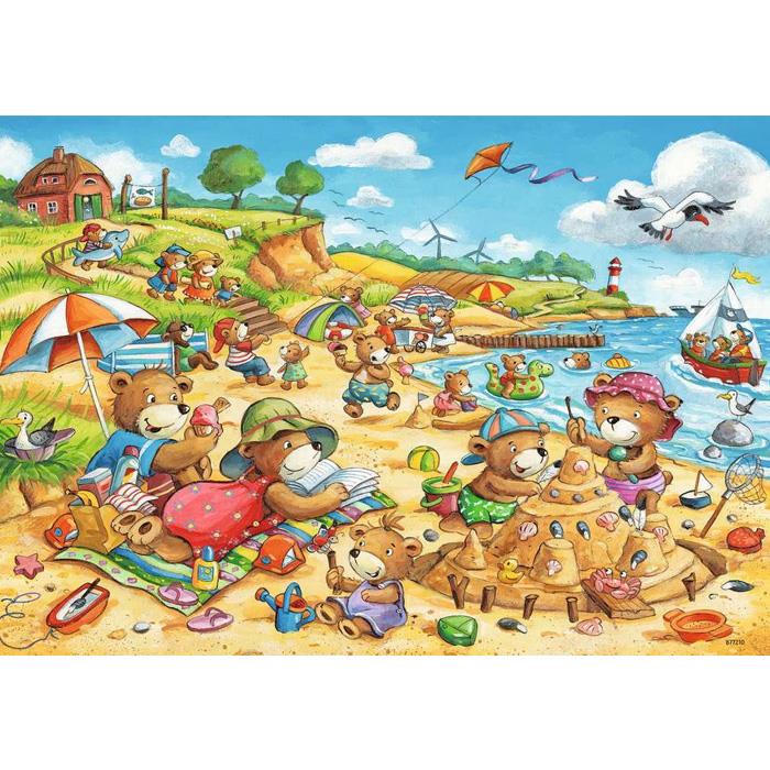 Ravensburger Puzzle Seaside Holiday 2x24 Parça 078295