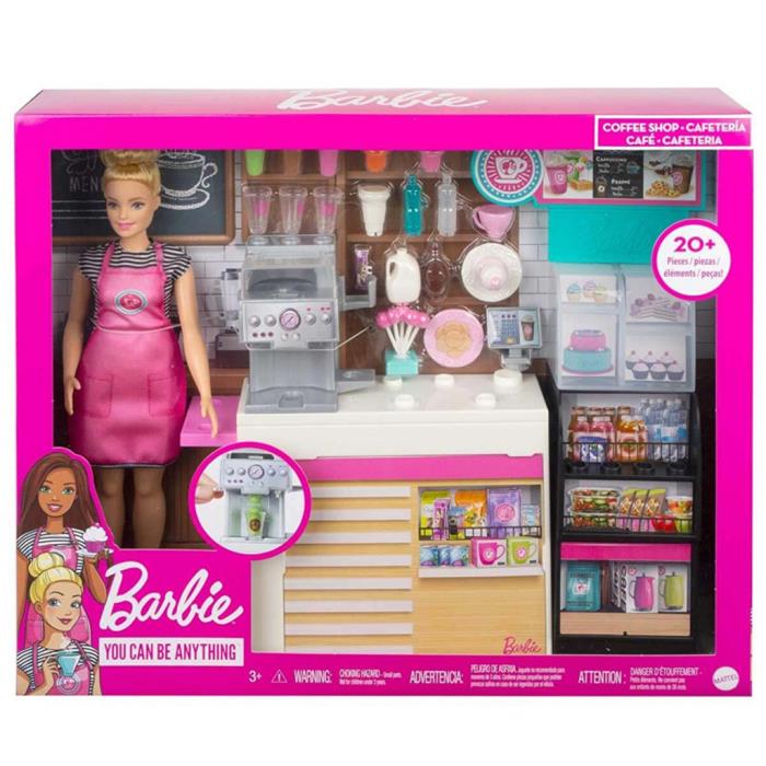 Barbie Kahve Dükkanı Oyun Seti GMW03 