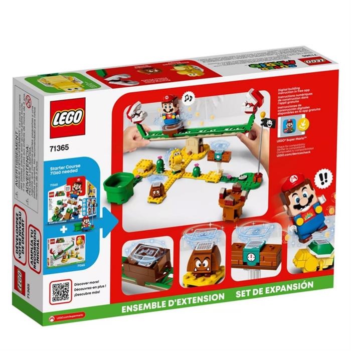 LEGO Super Mario Piranha Plant Güç Kaydırağı Ek Macera Seti 71365