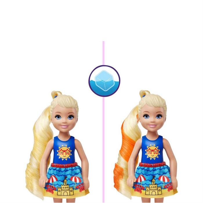 Barbie  Renk Değiştiren Sürpriz Chelsea Bebekler Seri 2 GTP52
