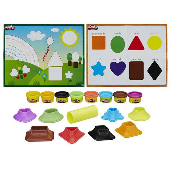 Play-Doh Renkleri ve Şekilleri Öğreniyorum B3404