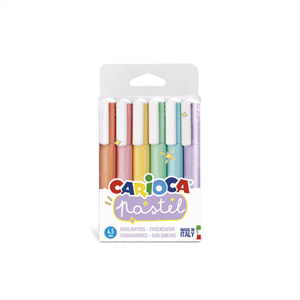 Carioca Pastel Renk İşaretleme Kalemi 6'lı 43033