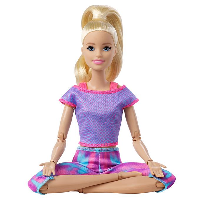 Barbie Sonsuz Hareket Bebeği Sarışın GXF04